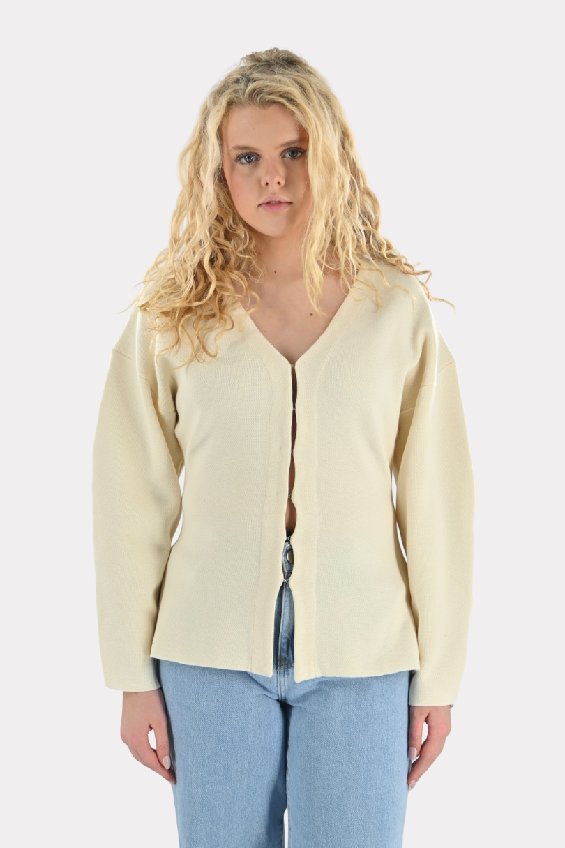 City cardigan - crème