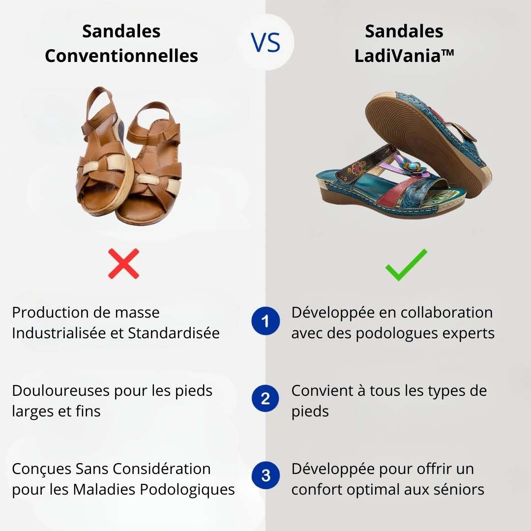 Comfortabele en trendy sandalen VARA