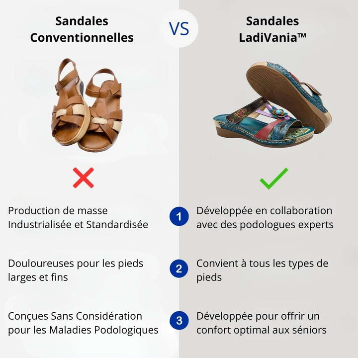 Comfortabele en trendy sandalen VARA