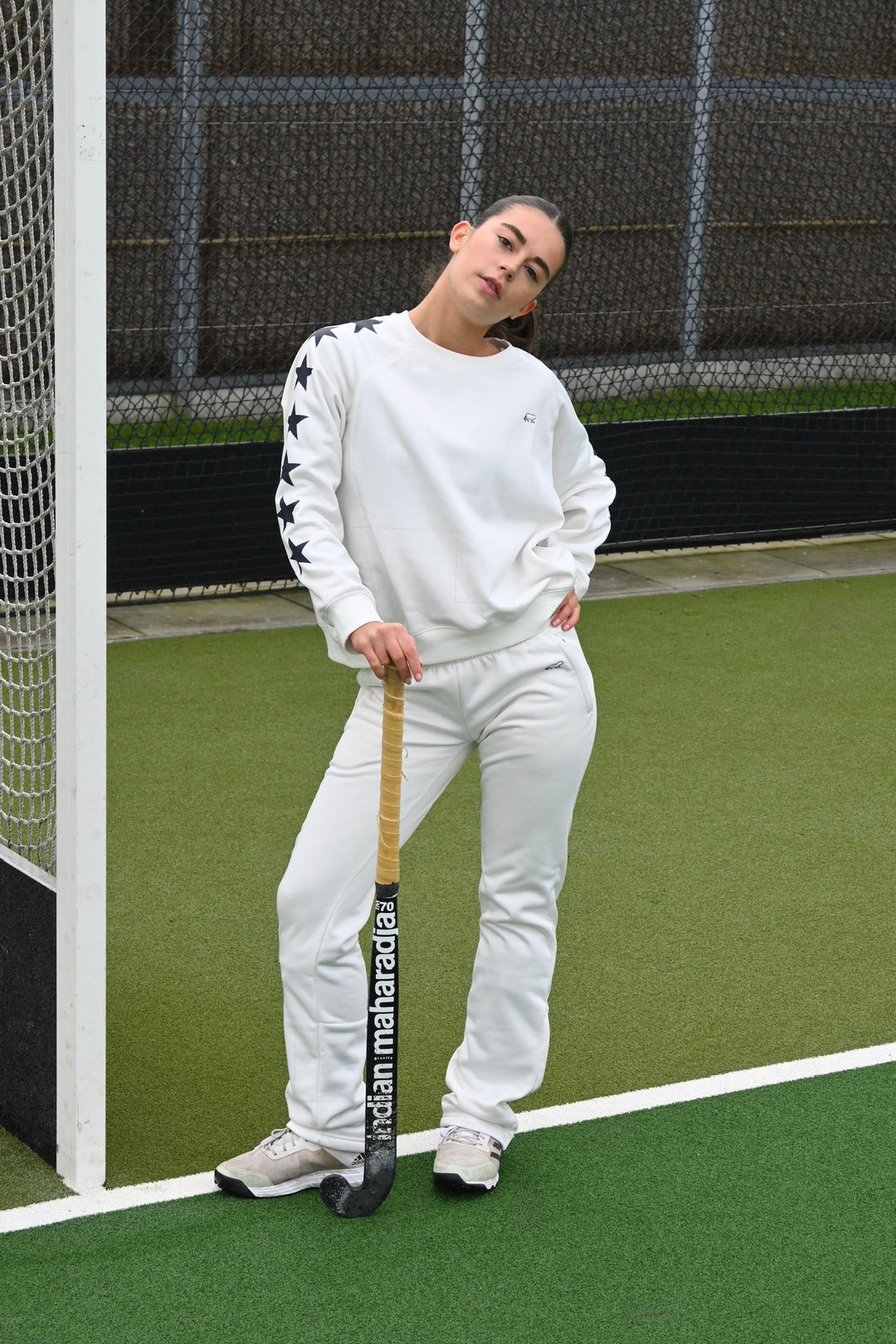 Trainings tiger pants - wit