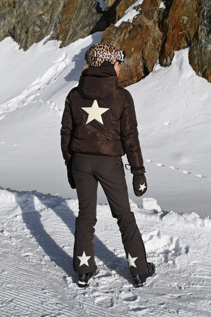 Tiger ski jacket - bruin