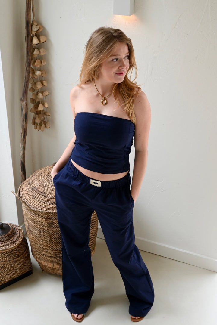 Tiger pants - navy