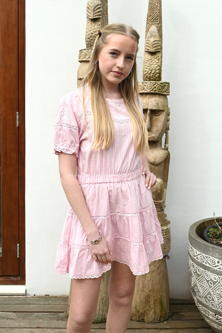 Sunset dress - licht roze