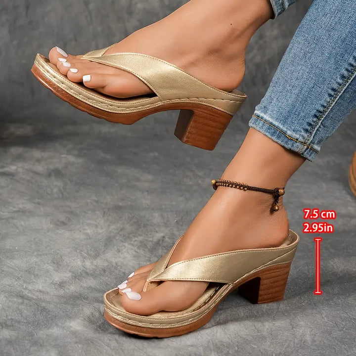 ANNIE | Elegante & comfortabele sandalen met hak