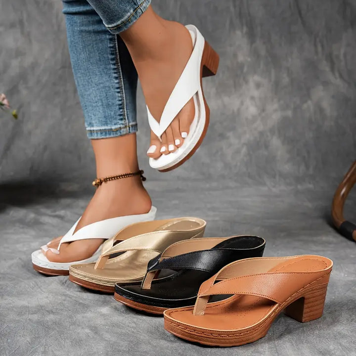 ANNIE | Elegante & comfortabele sandalen met hak