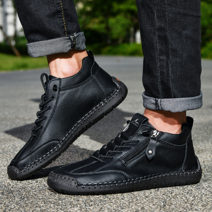 ADAM™ | Nubuckleder Schoenen met Rits voor Mannen