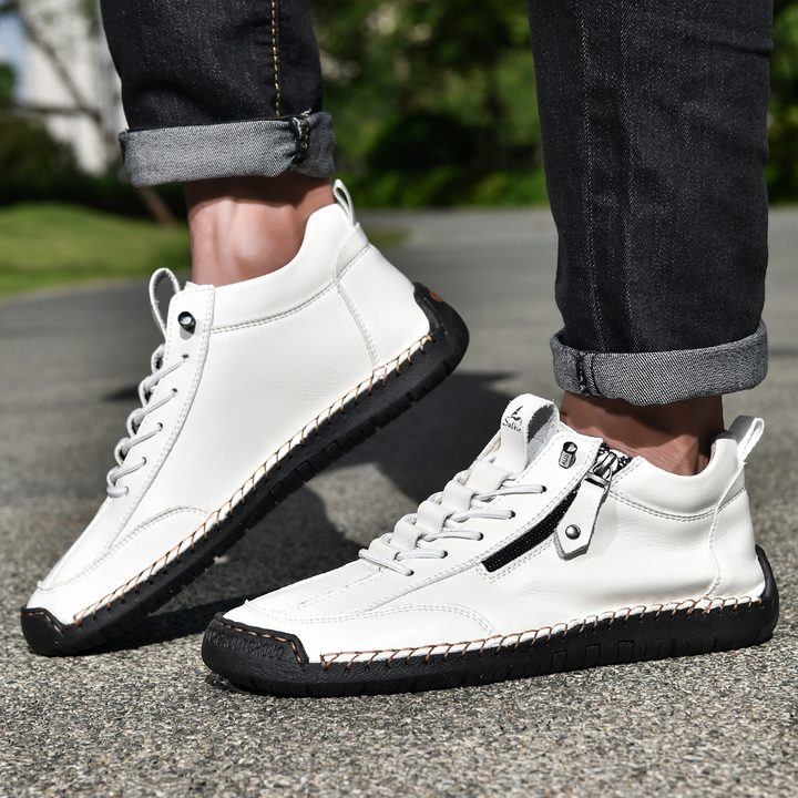 ADAM™ | Nubuckleder Schoenen met Rits voor Mannen