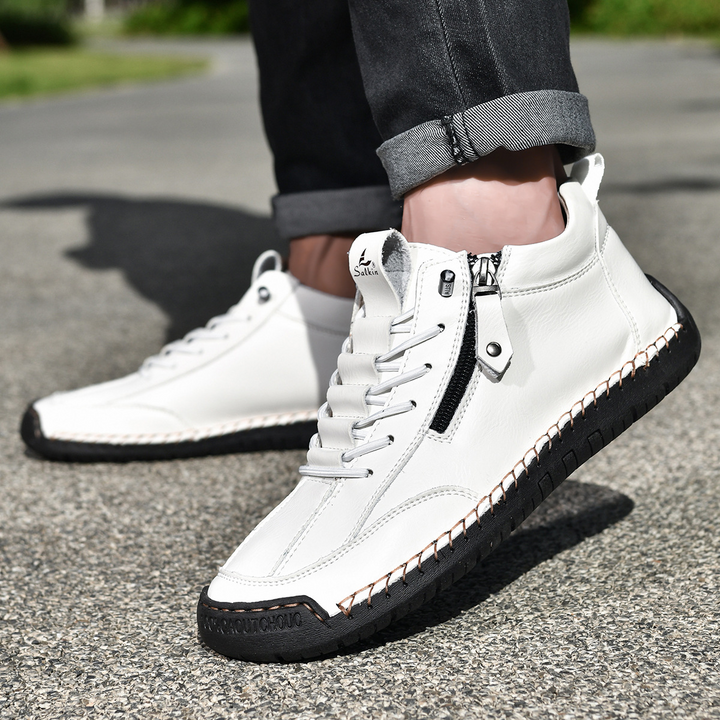 ADAM™ | Nubuckleder Schoenen met Rits voor Mannen