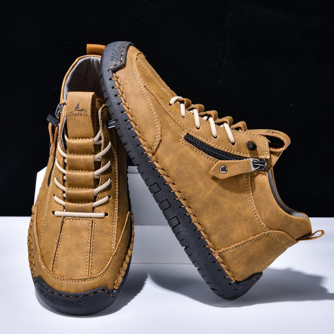 ADAM™ | Nubuckleder Schoenen met Rits voor Mannen