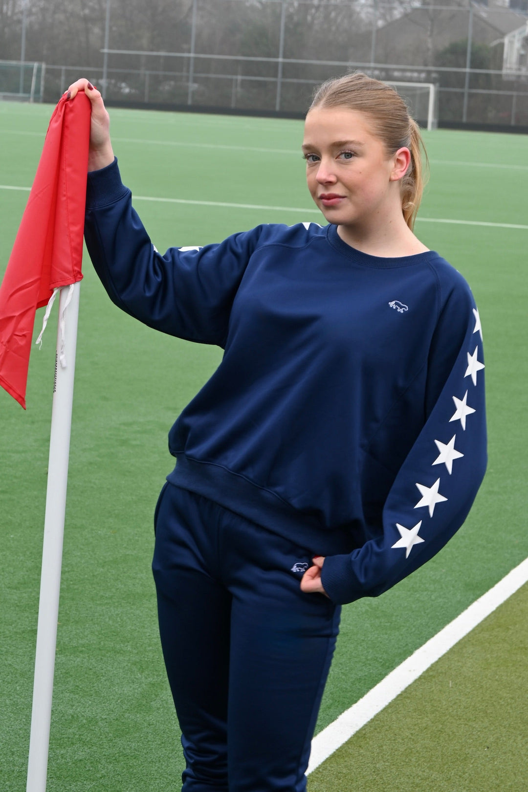 Trainings tiger sweater - navy