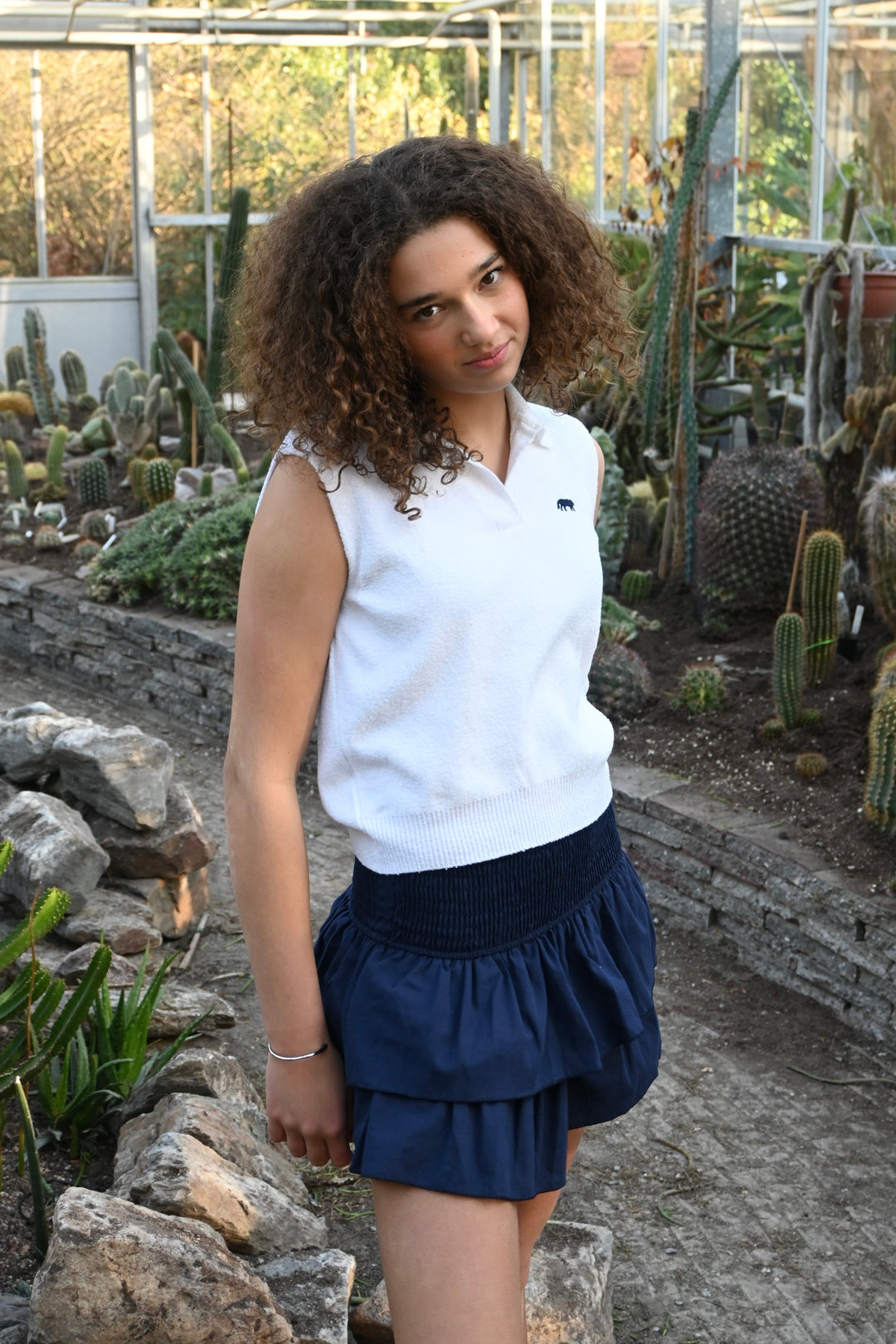 Sophia top - wit