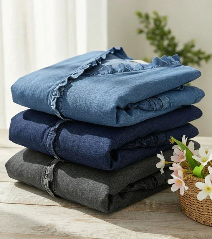 SOLERA™ | Blouse met flatterende V-hals en vloeiende pasvorm voor elke dag