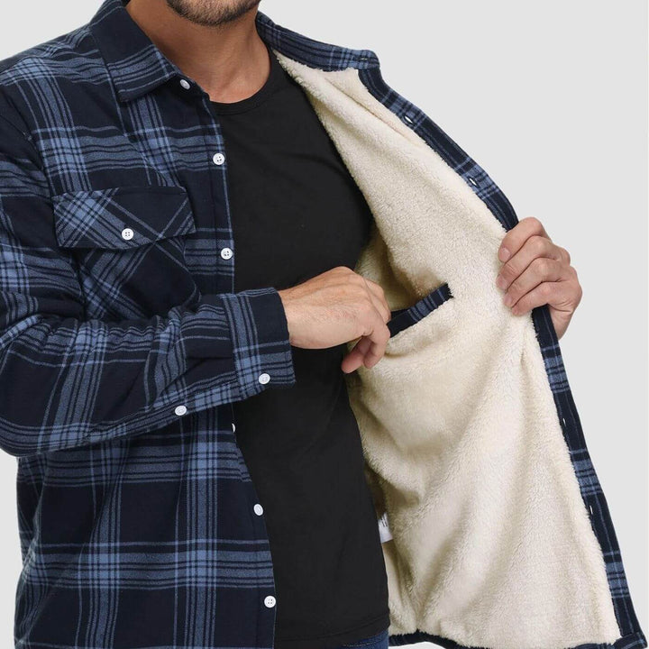 LUCA | Gevoerd Ruitjack met Comfortabele Warmte en Tijdloze Vrijheid voor Elke Dag