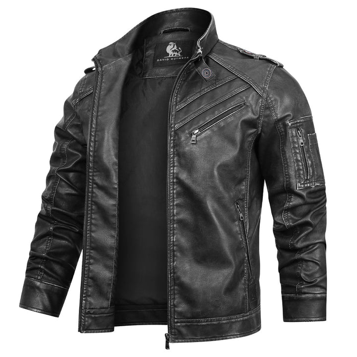 PEAK™ | Ritsen & Rock Leren Jas