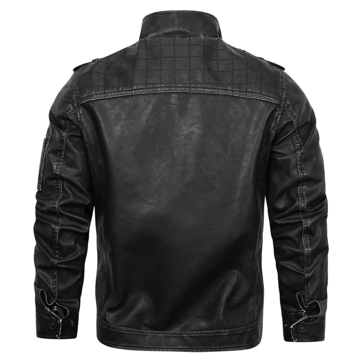 PEAK™ | Ritsen & Rock Leren Jas