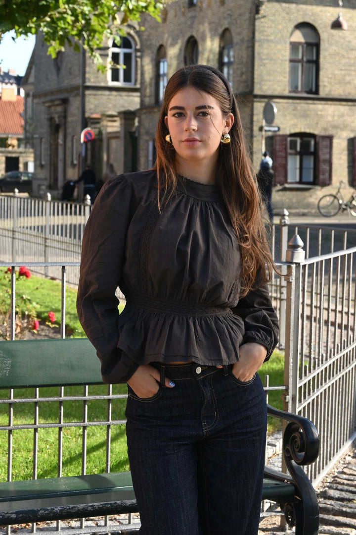 Marie blouse - bruin