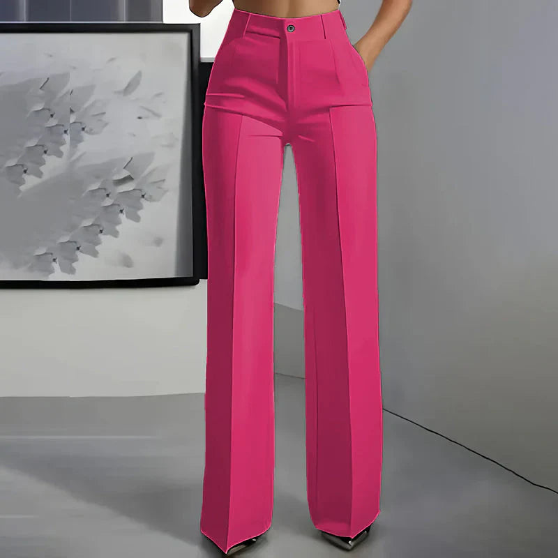NEVA | Chic hoge taillebroek met flatterende pasvorm voor werk en elegante momenten