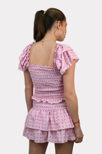 Fiji skort - roze