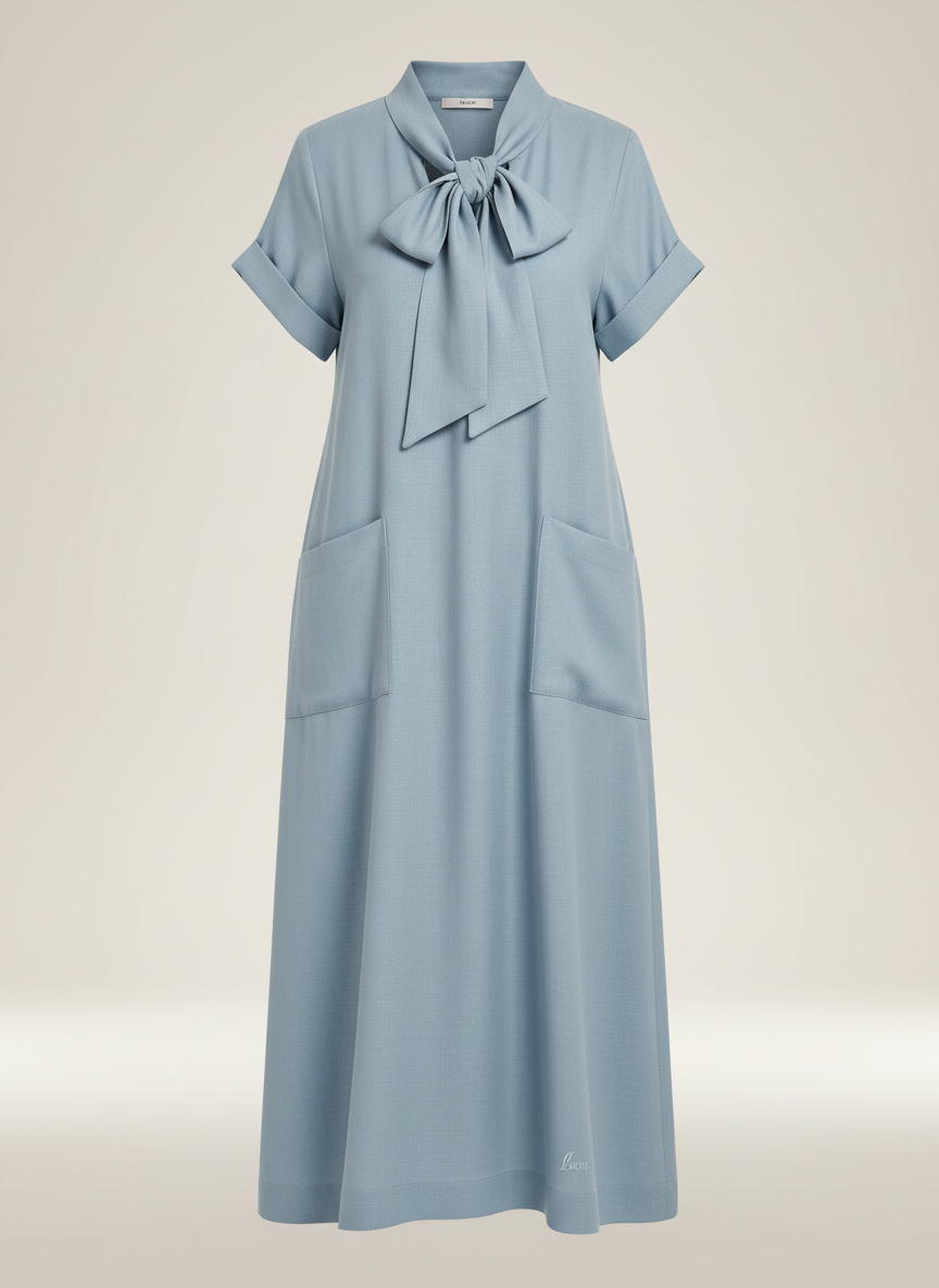 OLIVIA™ | Elegante Jurk met Zakken en Comfortabele Zomerstijl