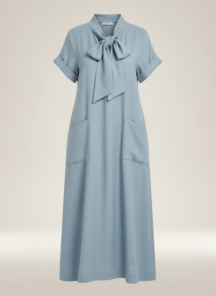 OLIVIA™ | Elegante Jurk met Zakken en Comfortabele Zomerstijl