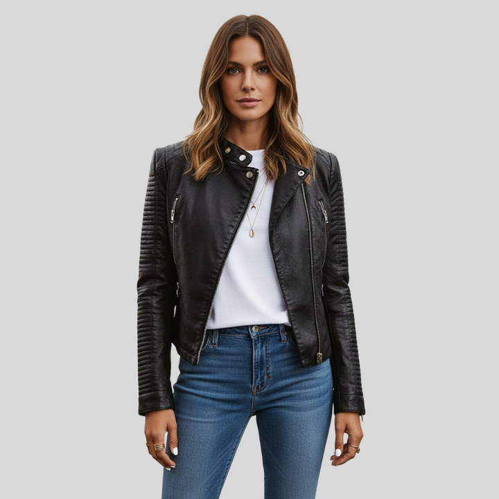 SORA™ | Elegante leren jas