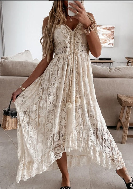 Maxidress Elegante Jurk voor Vrouw
