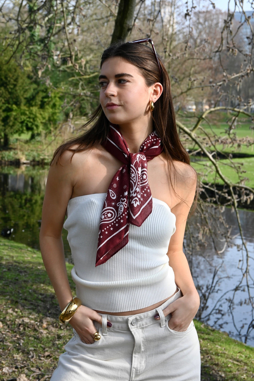 Honey top - creme