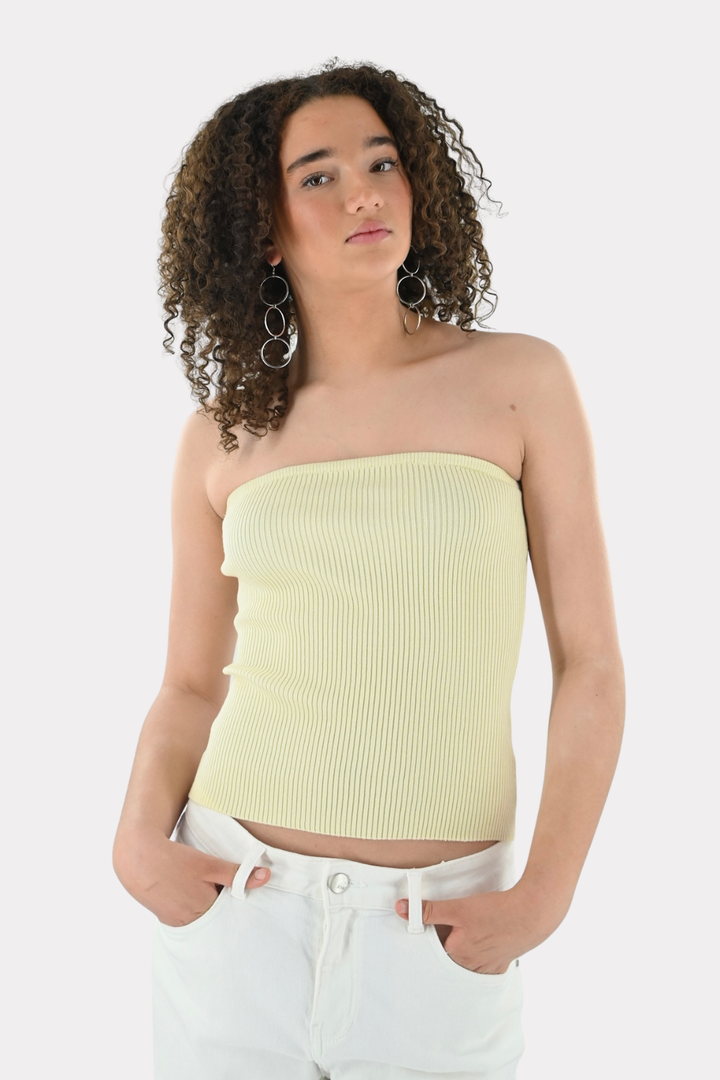Honey top - geel