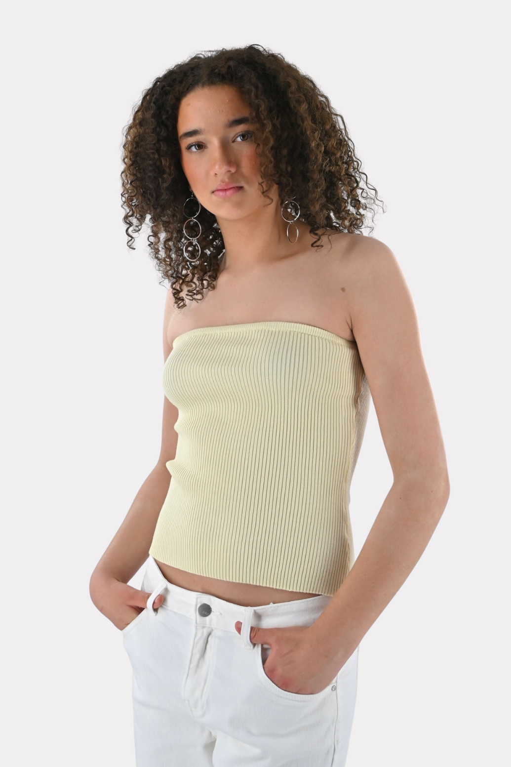 Honey top - geel