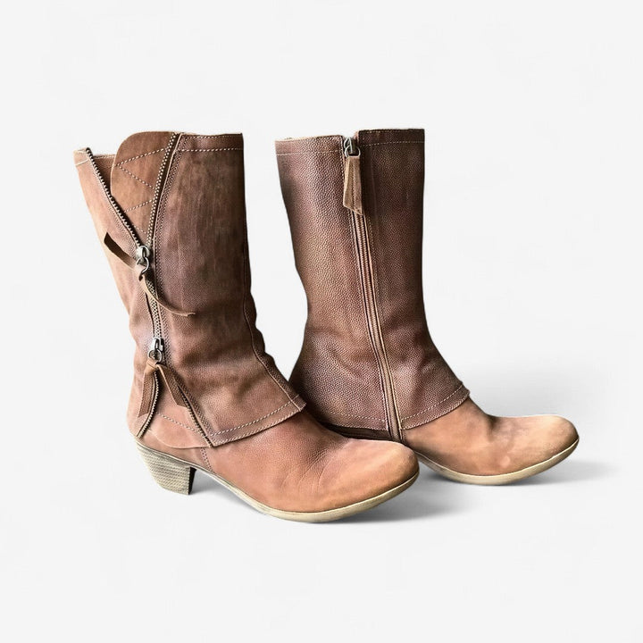 LILA | Dameslaarzen met Elegantie en Comfort voor de Herfststijl van Elke Dag
