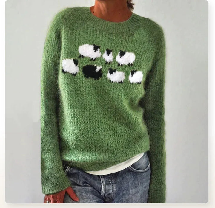 NINA™ - Retro Cozy Sweater