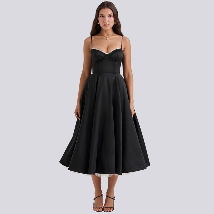RENATE | Elegante en Veelzijdige Lange Jurk voor Speciale Gelegenheden