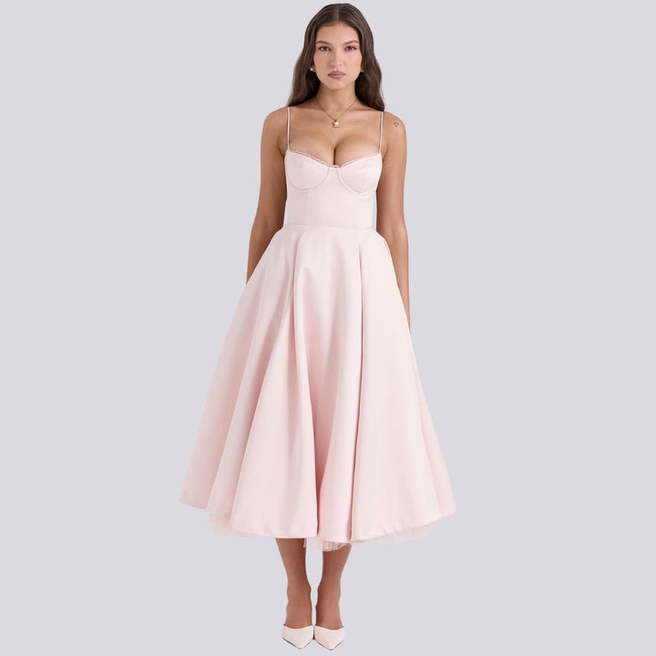 RENATE | Elegante en Veelzijdige Lange Jurk voor Speciale Gelegenheden
