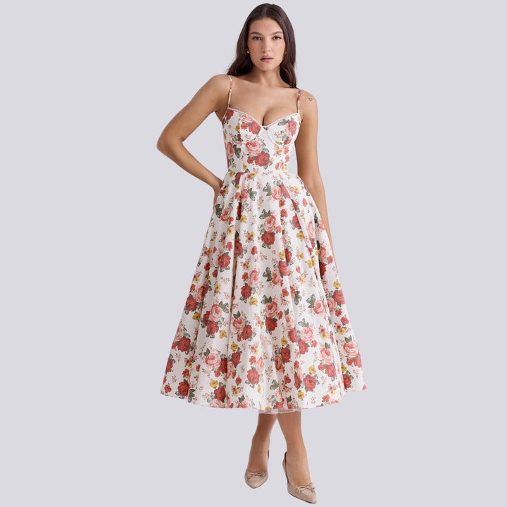 RENATE | Elegante en Veelzijdige Lange Jurk voor Speciale Gelegenheden