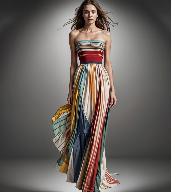 ASIIYE | Elegante en Comfortabele Lange Jurk