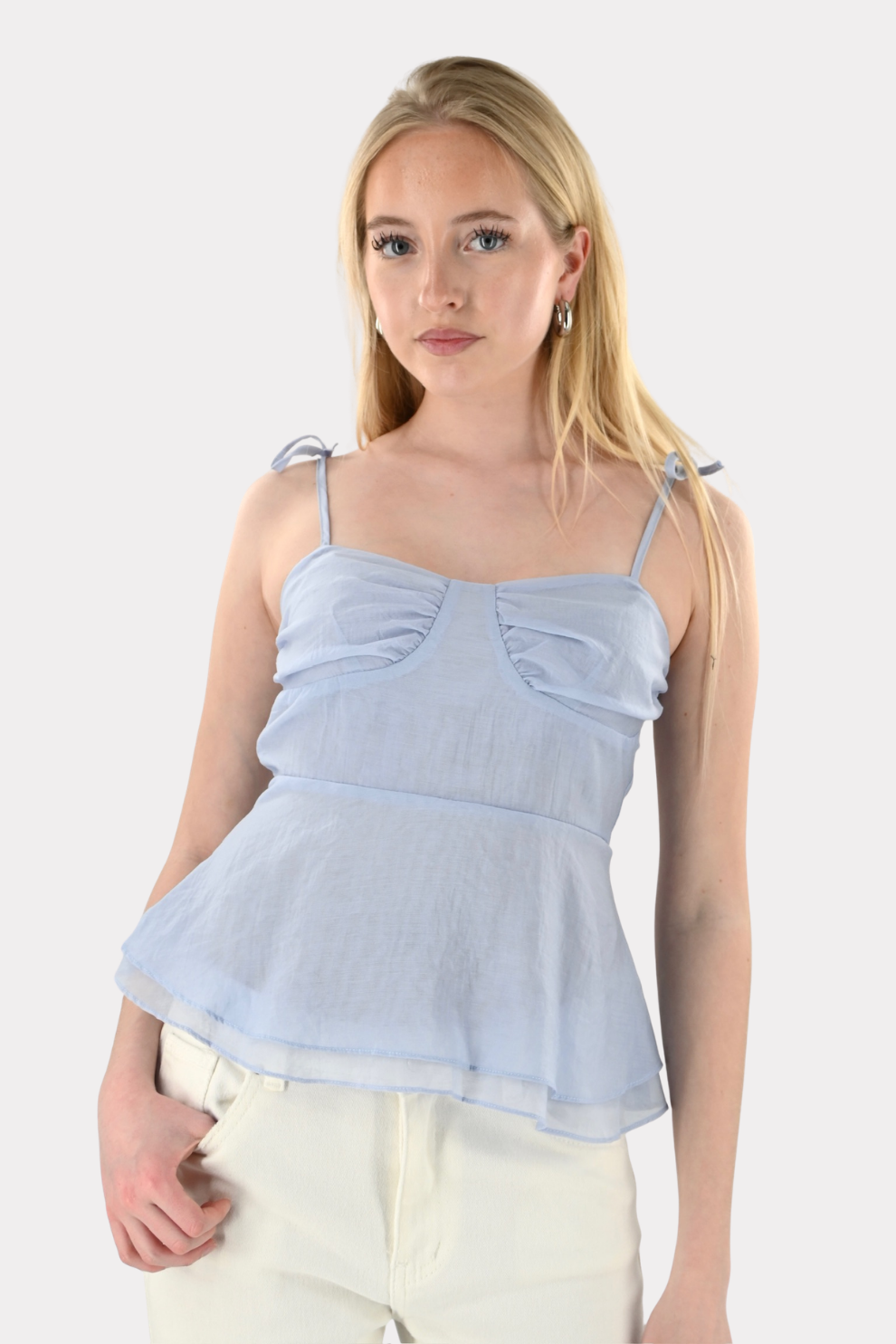 Lagoon top - blauw