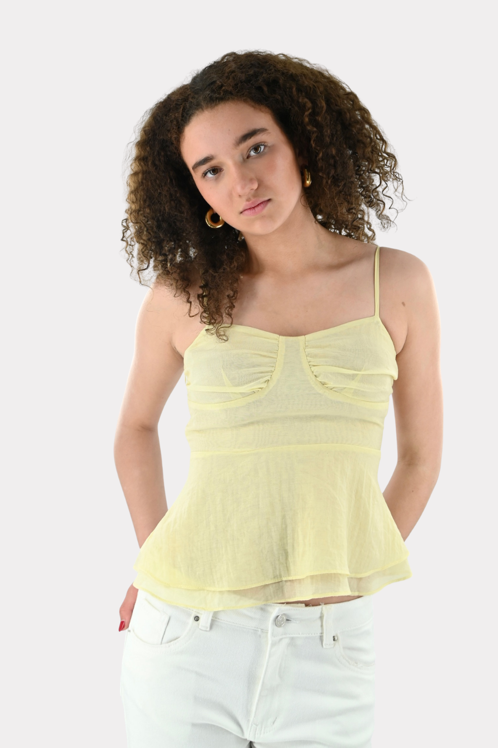 Lagoon top - geel
