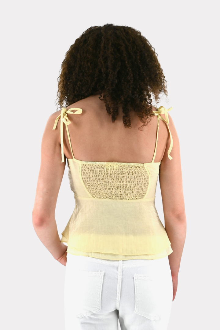 Lagoon top - geel