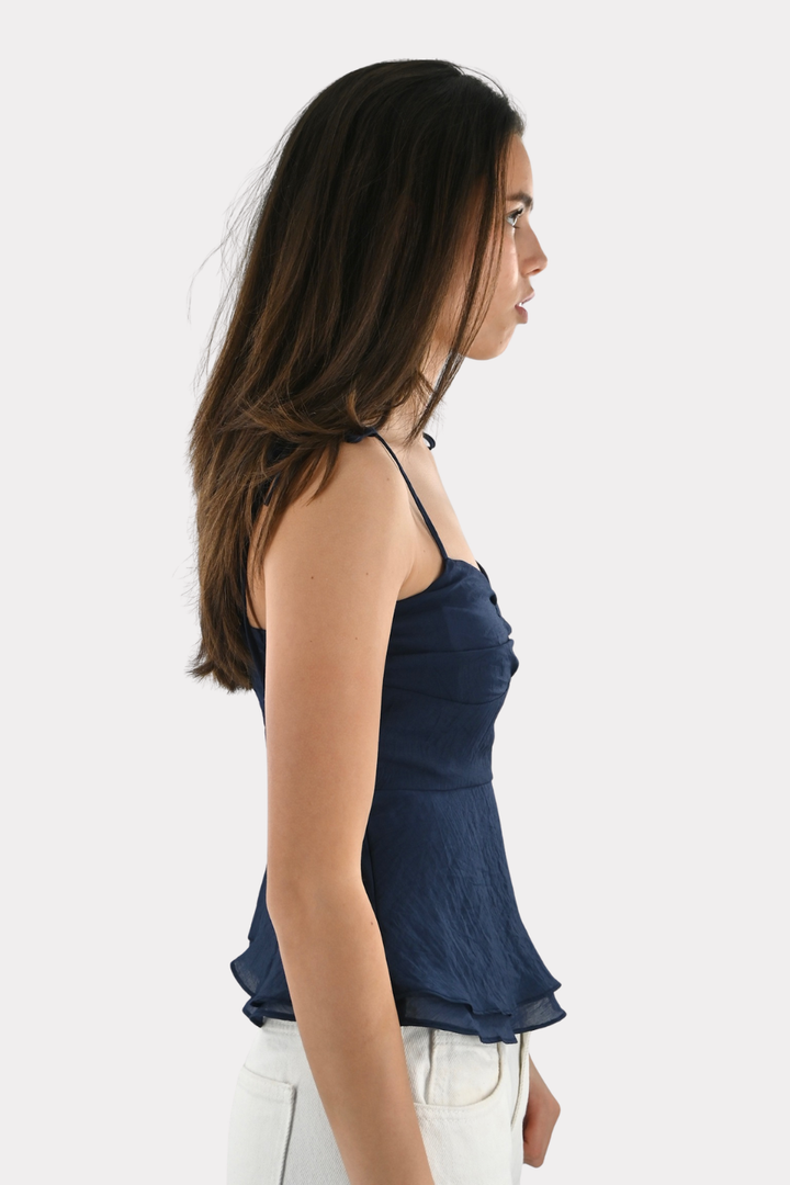 Lagoon top - navy