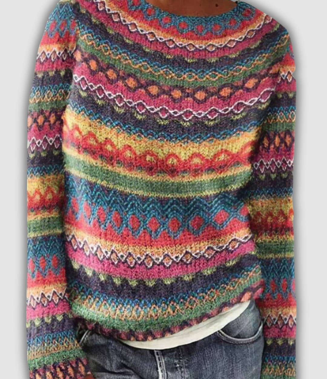 MAISON LORÉA™ – Retro Dalia Trui
