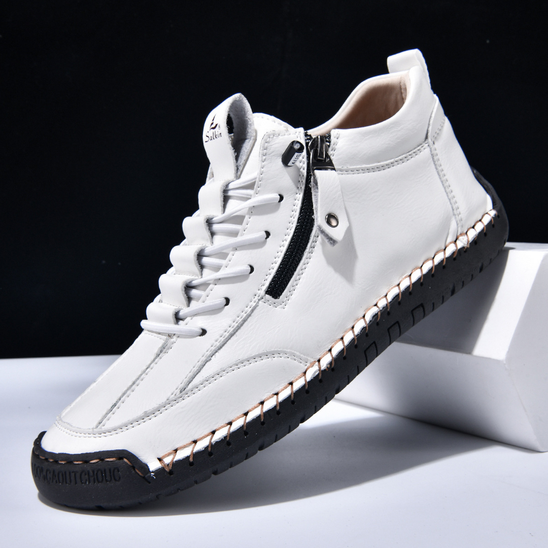 ADAM™ | Nubuckleder Schoenen met Rits voor Mannen