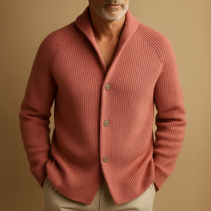 JONATHAN | HEREN GILET IN RIBBELWOL