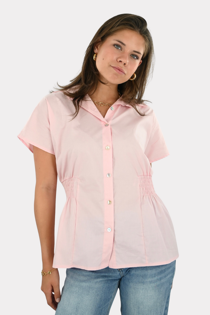 Merle blouse - roze
