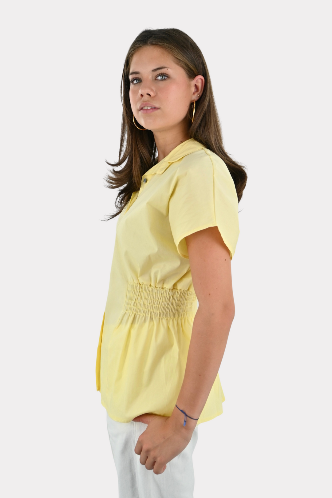Merle blouse - butter yellow
