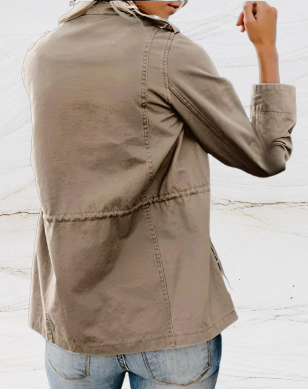 MARTA | Stijlvolle Casual Utility Jas