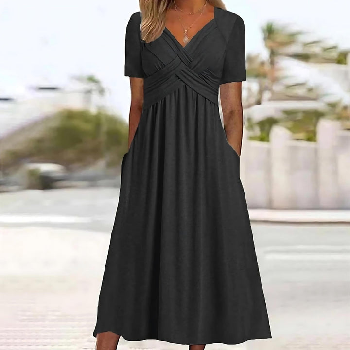 MAYA | Midi Jurk Met Een Flatterende Silhouet Voor Elegante Gelegenheden