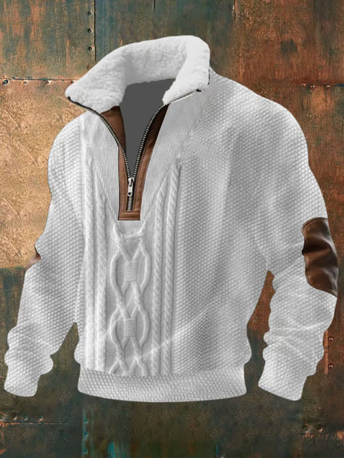 VERO™ | RITSHIRT MET HOOGE KRAAG EN VOERING