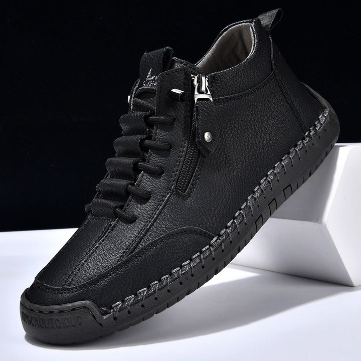 ADAM™ | Nubuckleder Schoenen met Rits voor Mannen