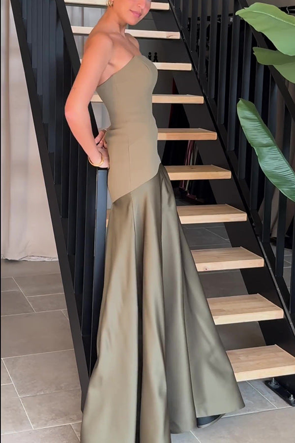 MARIT™ | Strapless jurk die je vrouwelijkheid omarmt met elegantie en lichtheid
