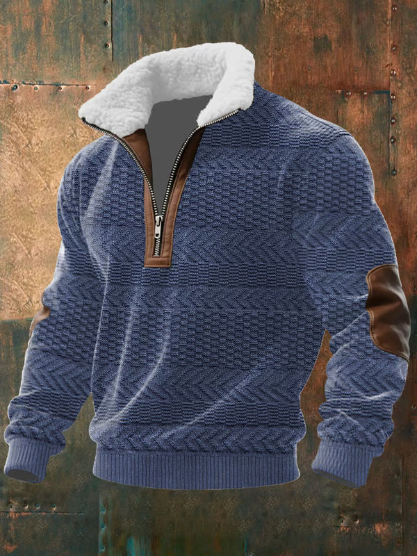 NOAH™ | RITSHIRT MET HOGE Kraag EN VOERING
